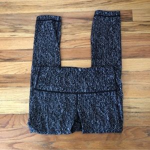 Lululemon High Times Pant in Luon Suited Jacquard Black White Size 6